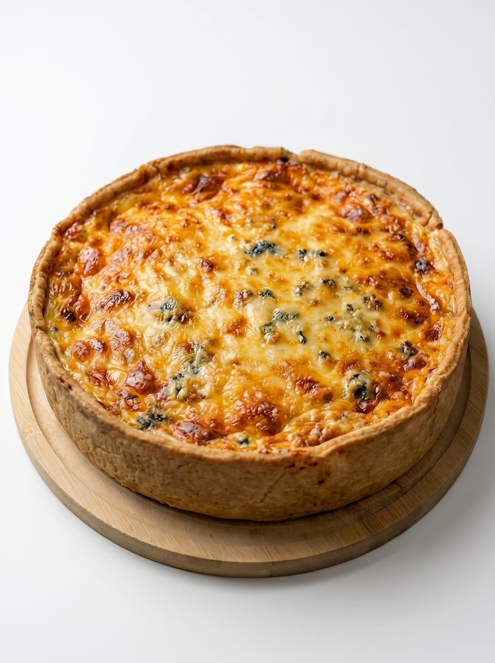 Chicken Julienne & Wild Mushroom Quiche